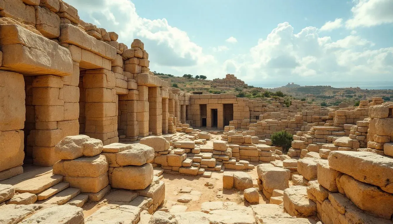 Ggantija Temples - filming location in Malta
