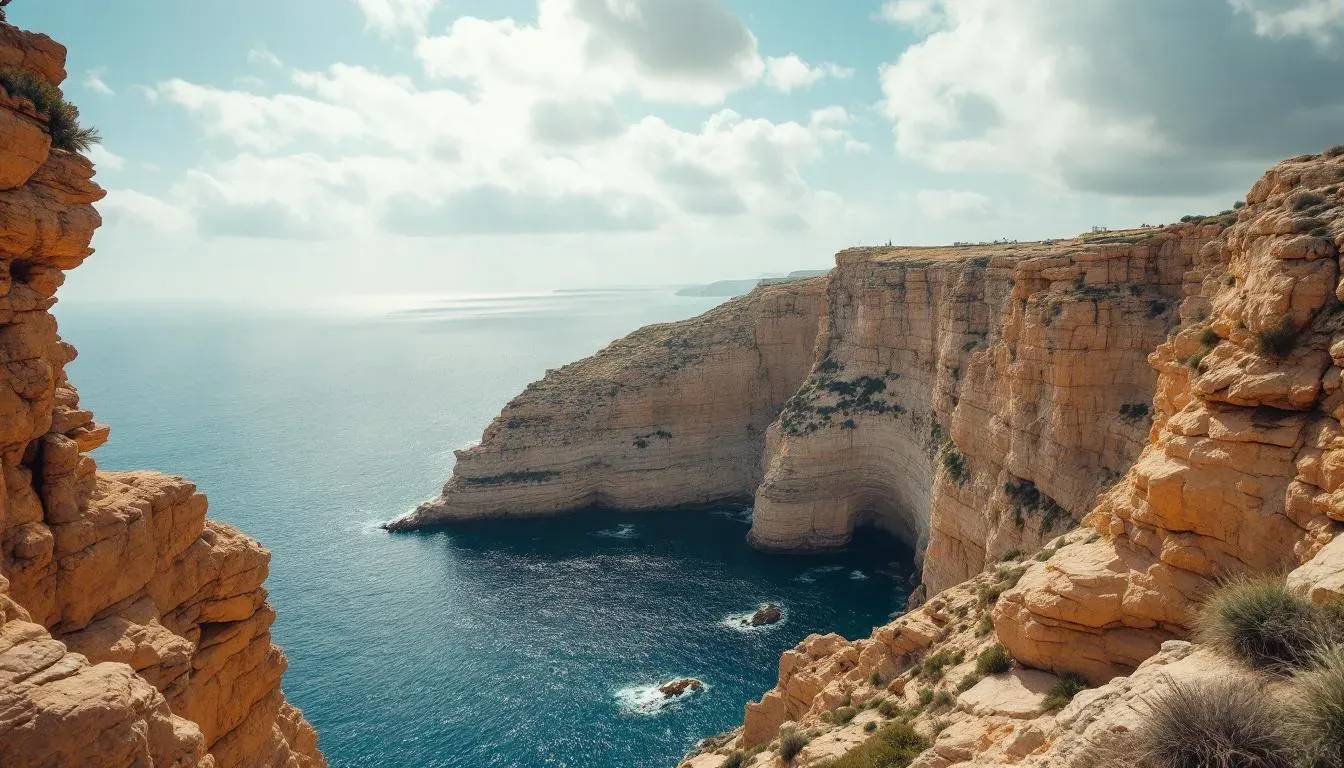 Dingli Cliffs - filming location in Malta