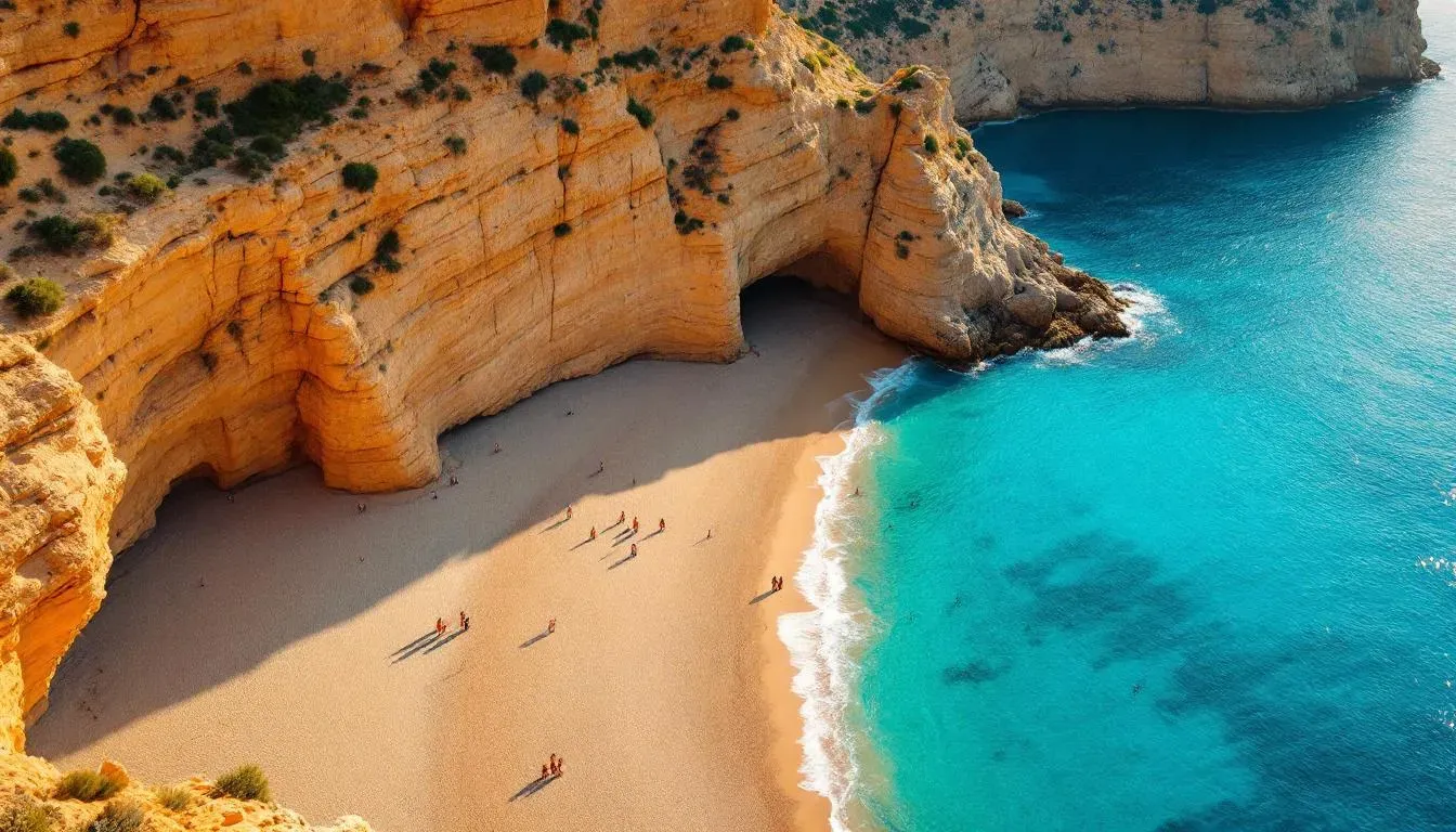 Golden Bay Beach - filming location in Malta